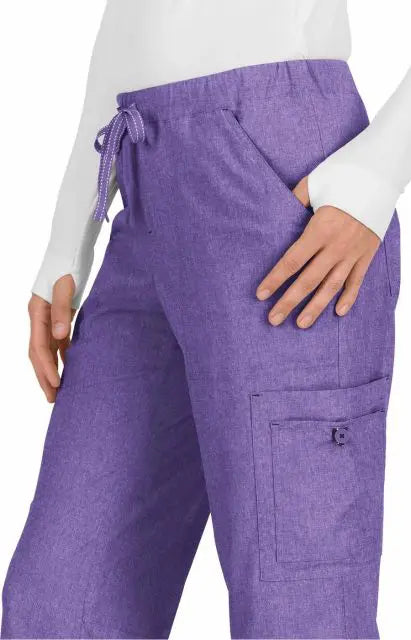 Koi Scrubs Holly Pant Heather Wisteria | scrub-supply.com