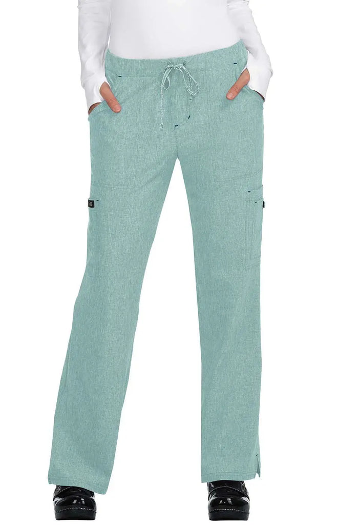 Koi Scrubs Holly Pant Heather Sage | scrub-supply.com