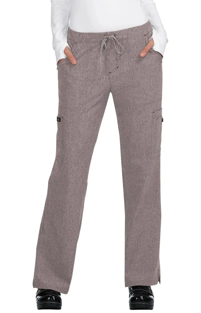 Koi Scrubs Holly Pant Heather Taupe | scrub-supply.com