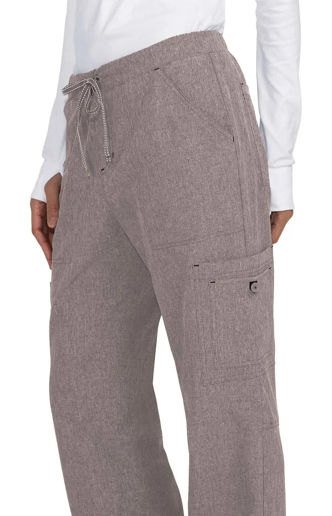 Koi Scrubs Holly Pant Heather Taupe | scrub-supply.com