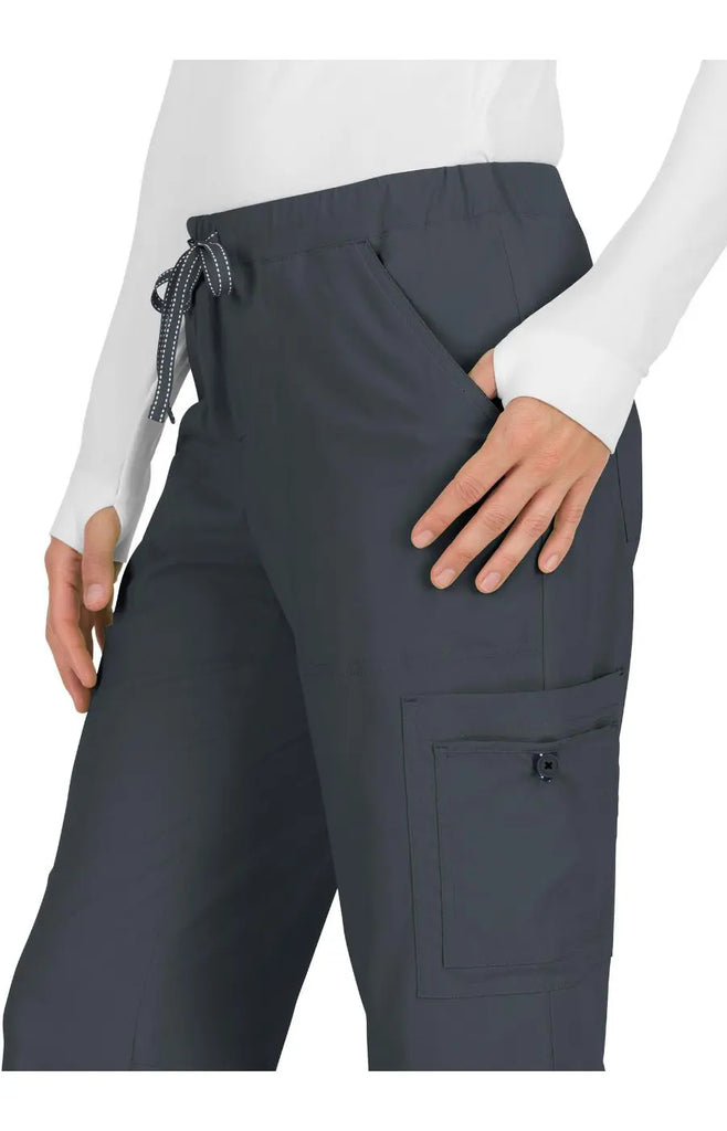 Koi Scrubs Holly Pant Charcoal | scrub-supply.com