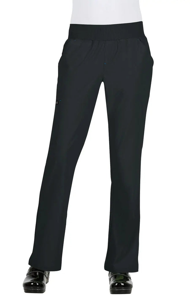 Koi Scrubs Laurie Pant Black | scrub-supply.com