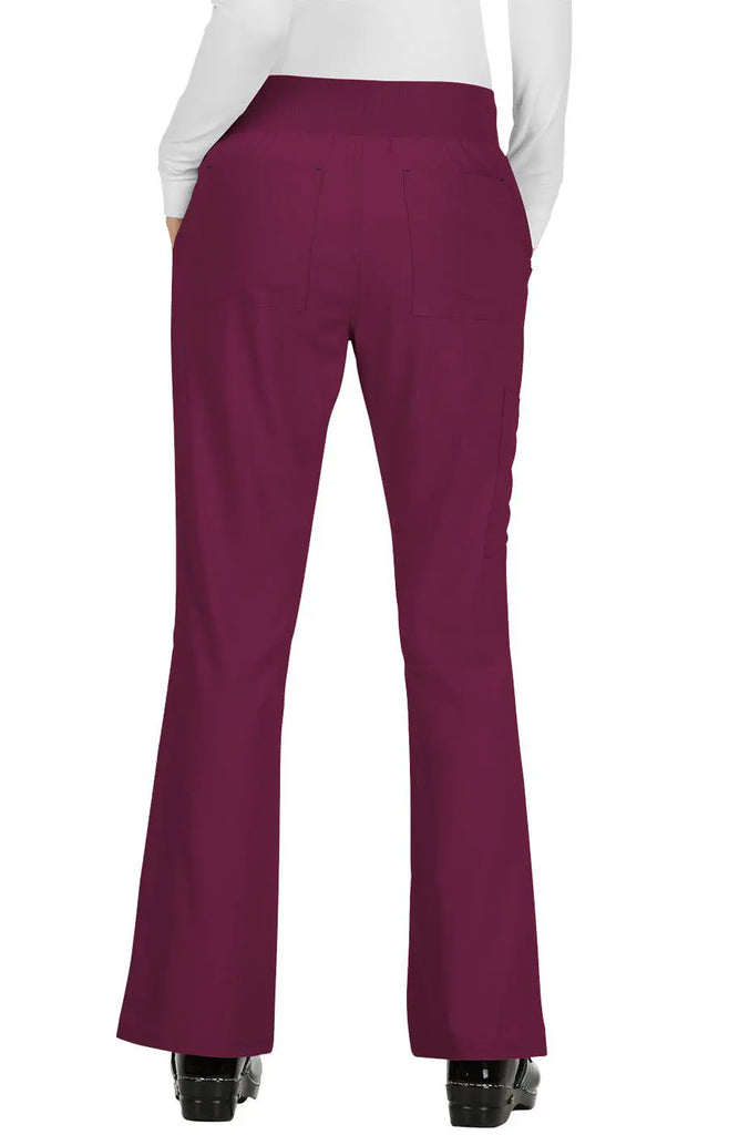 Koi Scrubs Laurie Pant Wine | scrub-supply.com