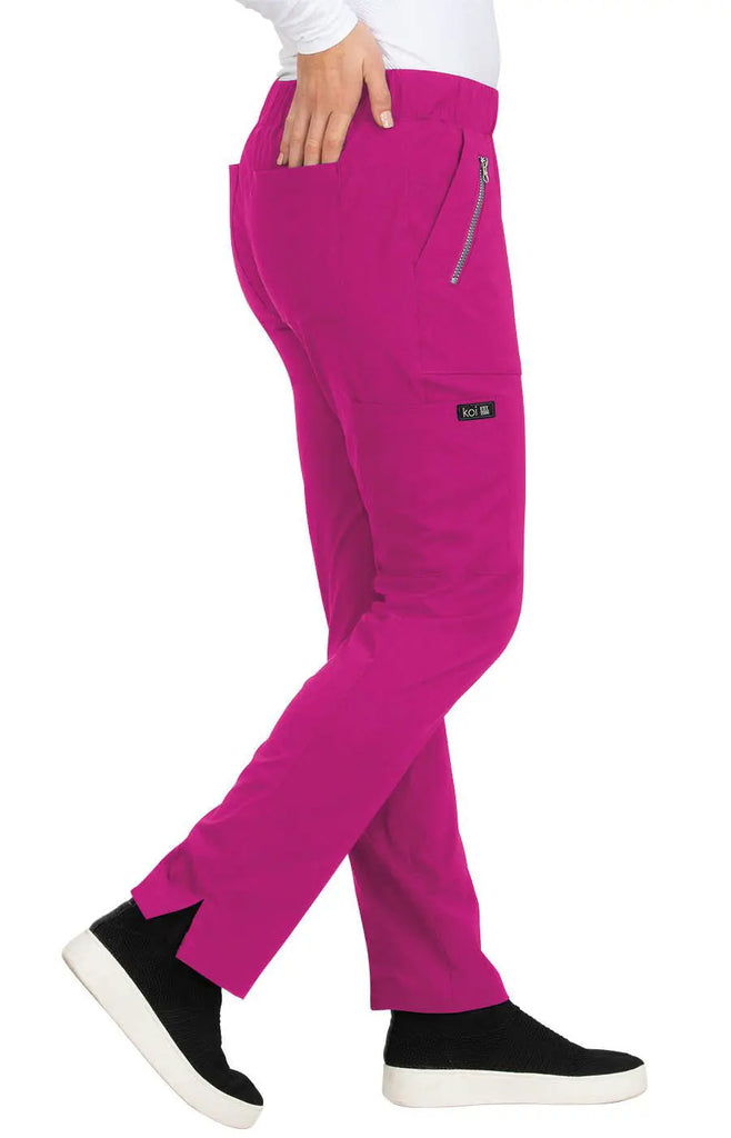 Koi Scrubs Jane Pant Azalea Pink | scrub-supply.com