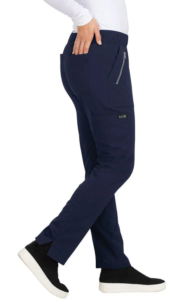 Koi Scrubs Jane Pant Navy | scrub-supply.com