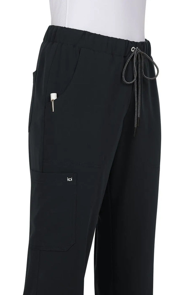 Koi Scrubs Everyday Hero Pant Black | scrub-supply.com