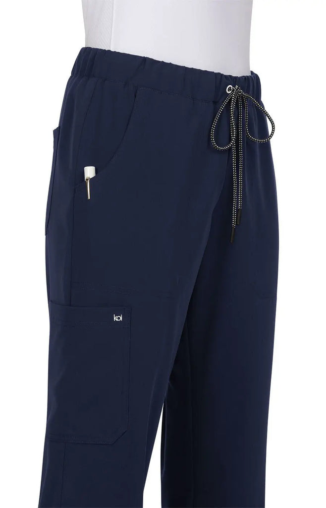 Koi Scrubs Everyday Hero Pant Navy | scrub-supply.com