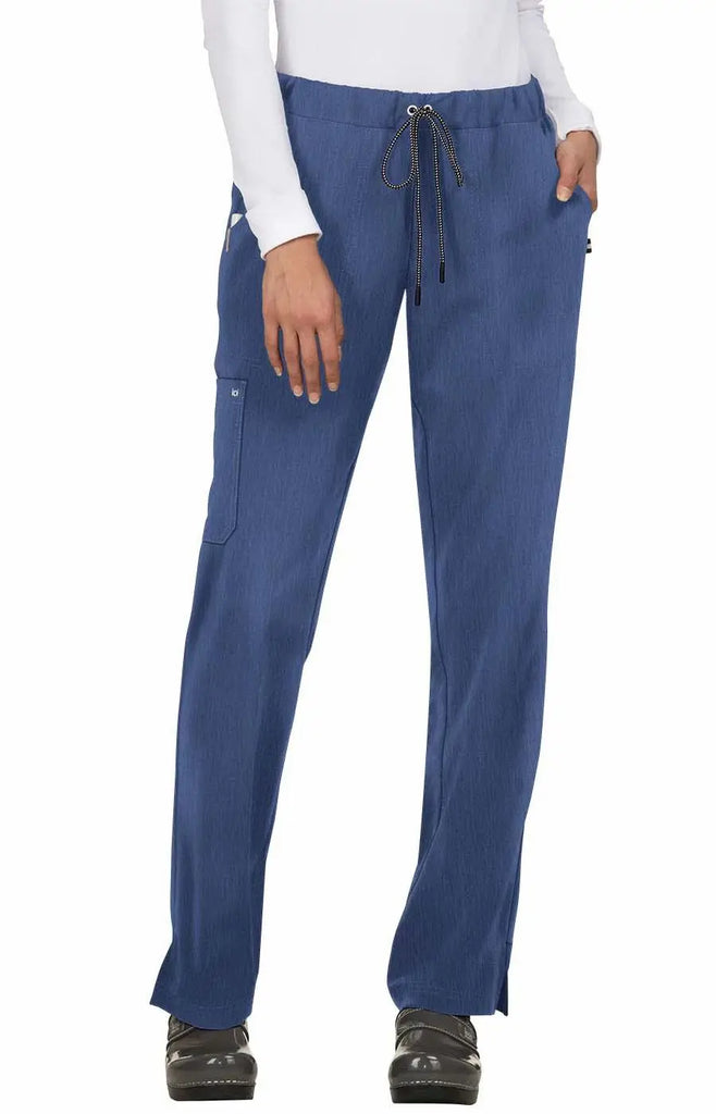 Koi Scrubs Everyday Hero Pant Heather Navy | scrub-supply.com