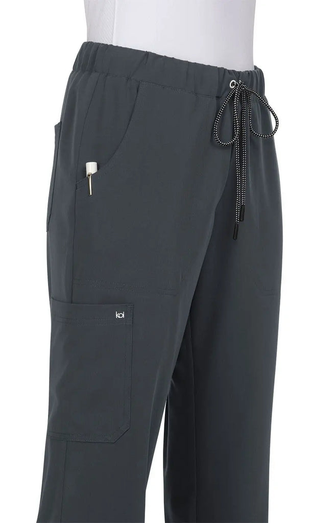 Koi Scrubs Everyday Hero Pant Charcoal | scrub-supply.com