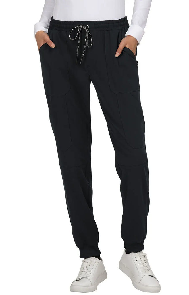 Koi Scrubs Good Vibe Jogger Pant Black | scrub-supply.com