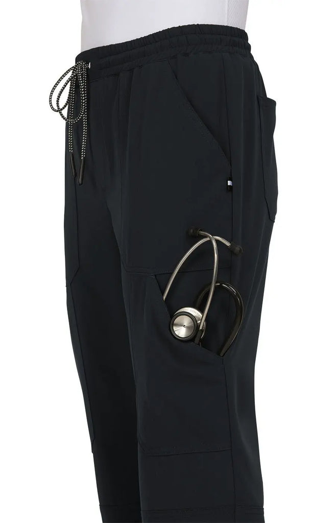 Koi Scrubs Good Vibe Jogger Pant Black | scrub-supply.com