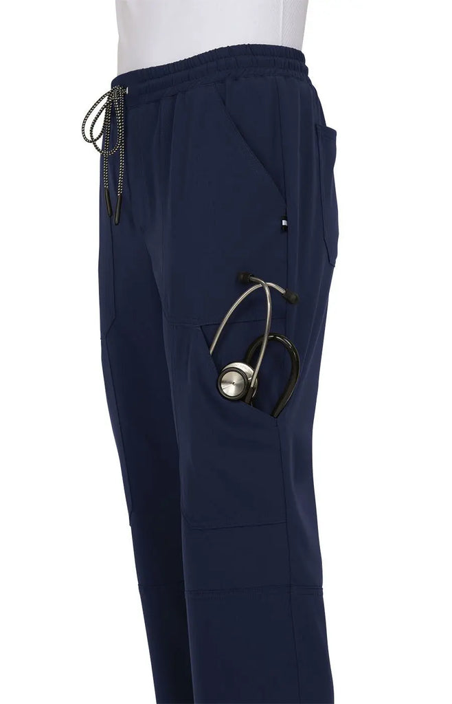 Koi Scrubs Good Vibe Jogger Pant Navy | scrub-supply.com