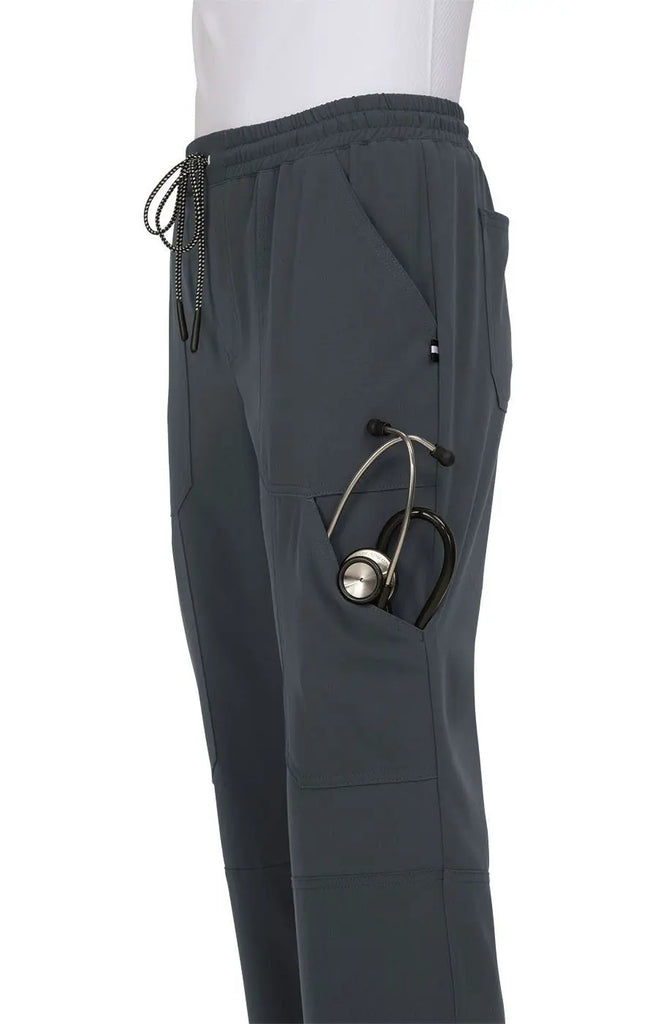 Koi Scrubs Good Vibe Jogger Pant Charcoal | scrub-supply.com