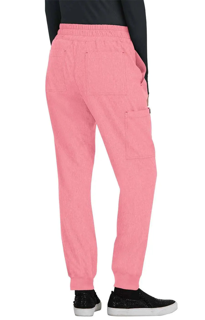 Koi Scrubs Gemma Jogger Pant Heather Soft Pink | scrub-supply.com