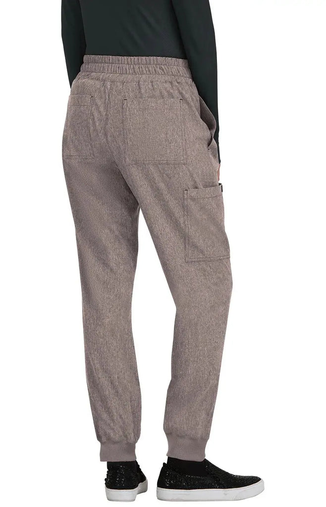 Koi Scrubs Gemma Jogger Pant Heather Taupe | scrub-supply.com