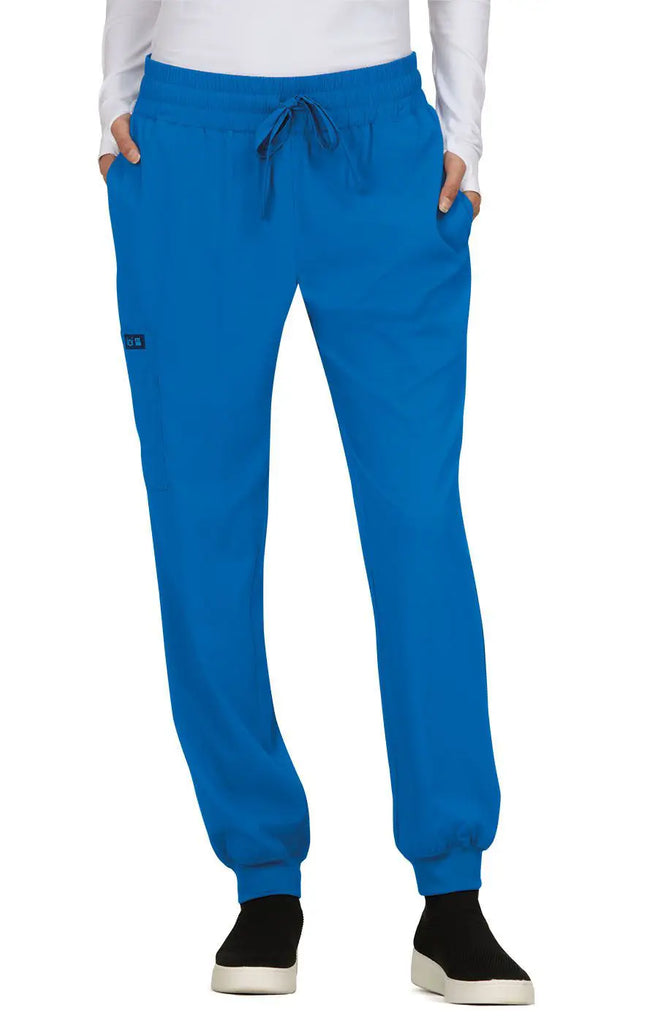 Koi Scrubs Gemma Jogger Pant Royal Blue | scrub-supply.com