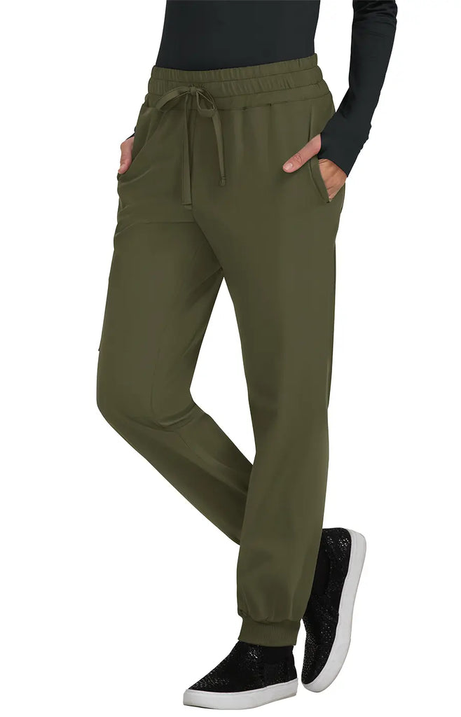 Koi Scrubs Gemma Jogger Pant Olive Green | scrub-supply.com