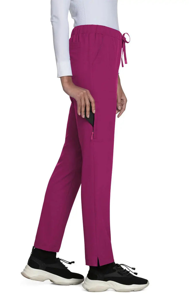 Koi Scrubs Momentum Pant Raspberry | scrub-supply.com