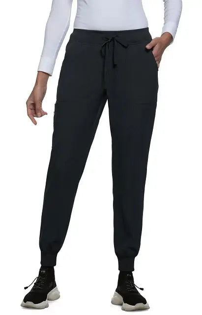 Koi Scrubs Fierce Jogger Black | scrub-supply.com