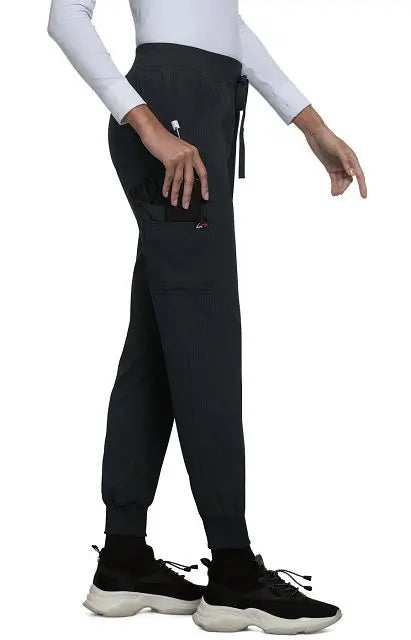 Koi Scrubs Fierce Jogger Black | scrub-supply.com