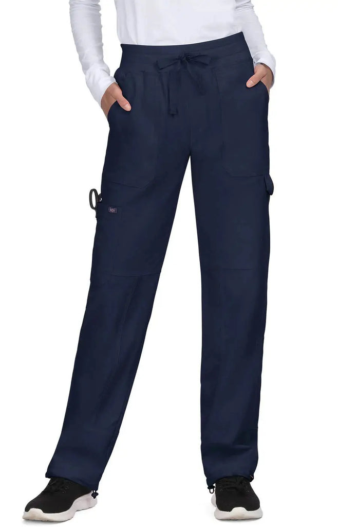 Koi Scrubs Stretch Alma Pant Navy | scrub-supply.com