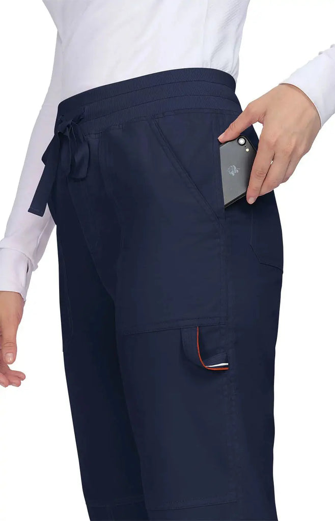 Koi Scrubs Stretch Alma Pant Navy | scrub-supply.com