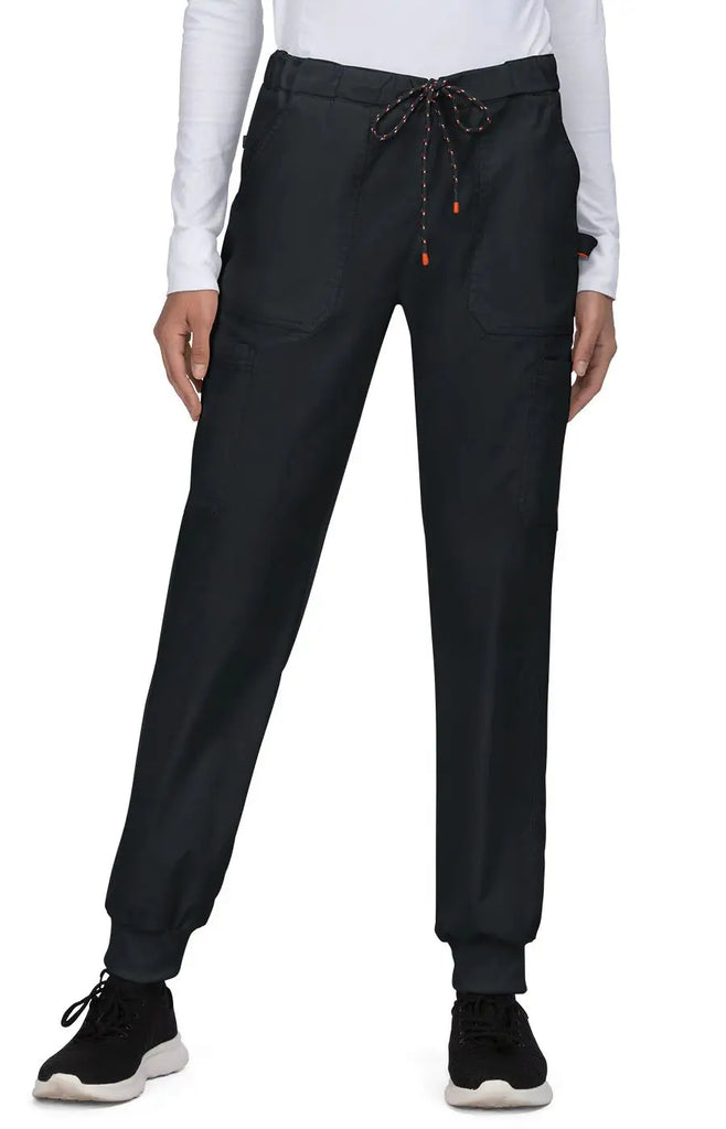 Koi Scrubs Stretch Giana Pant Black | scrub-supply.com