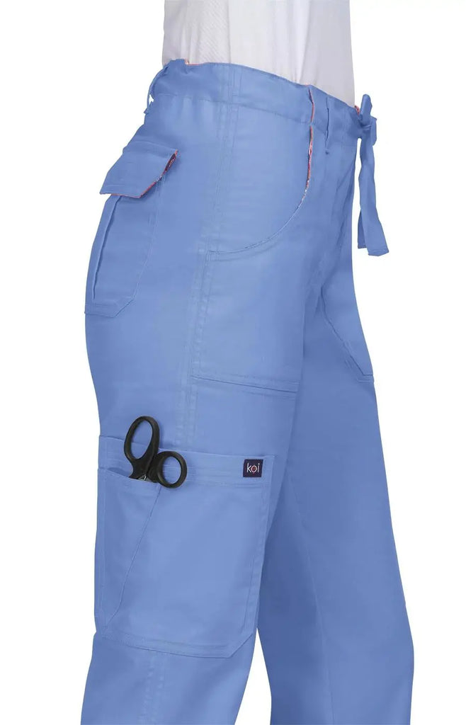 Koi Scrubs Stretch Sydney Pant True Ceil | scrub-supply.com