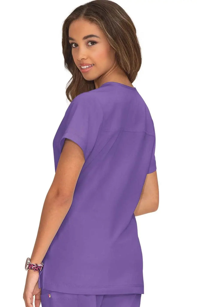 Koi Scrubs Freesia Top Wisteria | scrub-supply.com