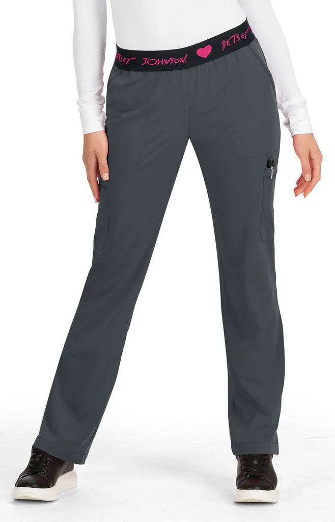 Koi Scrubs Yarrow Pant Charcoal | scrub-supply.com