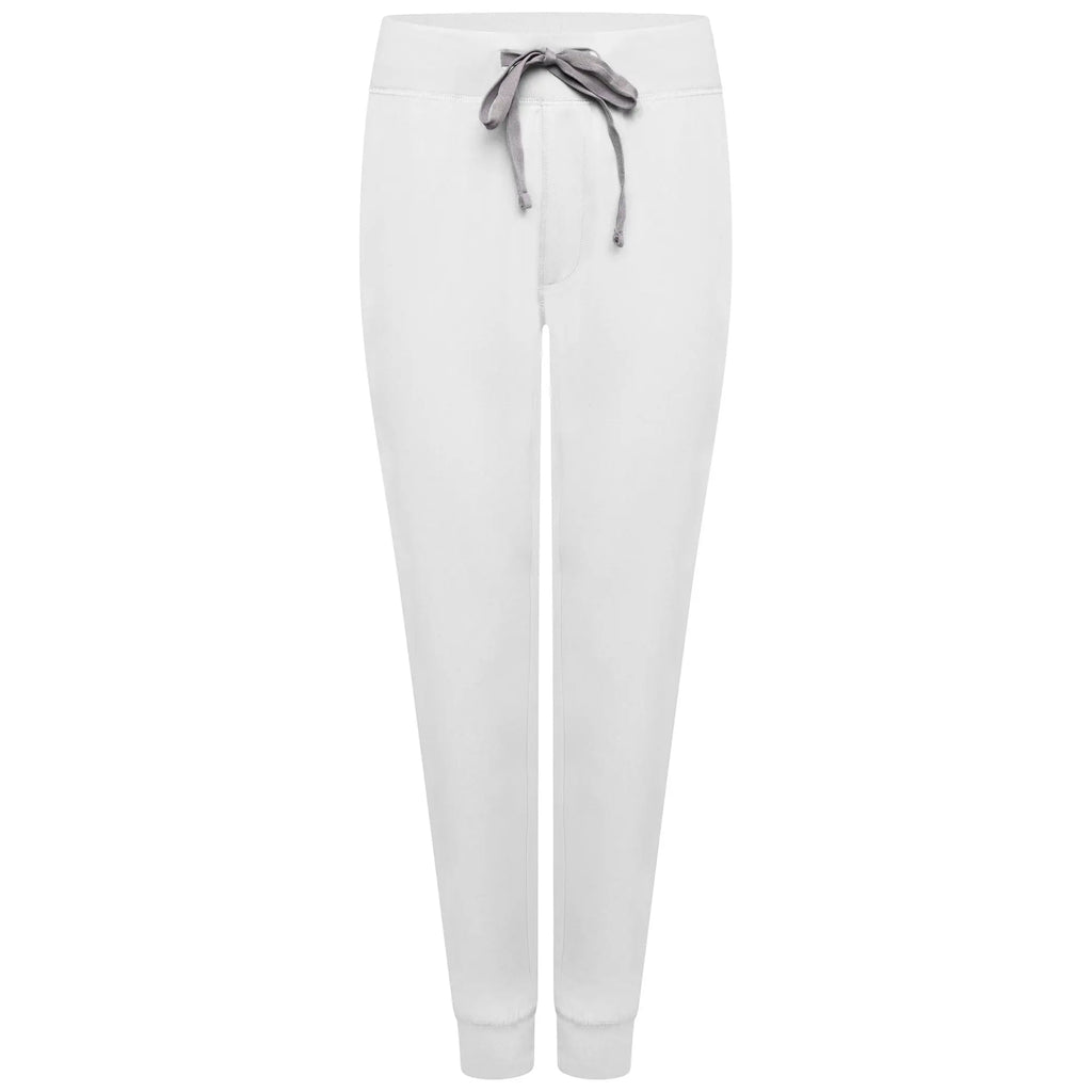 Simki Scrubs Neo Jogger Scrub Trouser White | scrub-supply.com