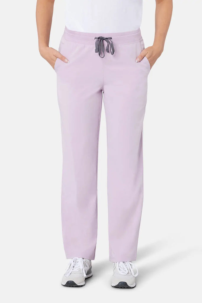 Simki Scrubs Women's Arlo Straight Leg Scrub Trouser Blushing Pink | scrub-supply.com