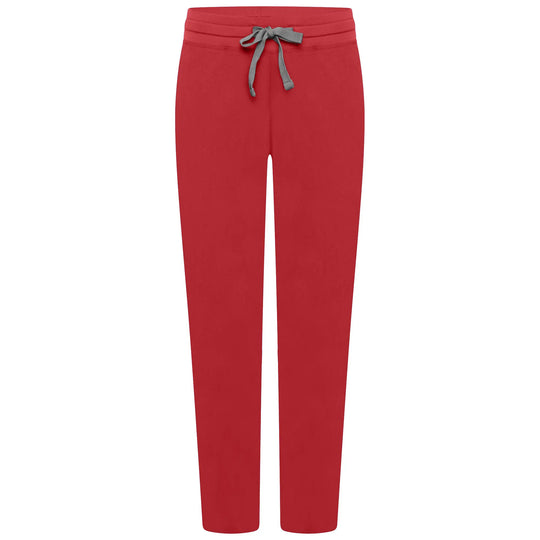 Simki Scrubs Women's Arlo Straight Leg Scrub Trouser Burgundy | scrub-supply.com