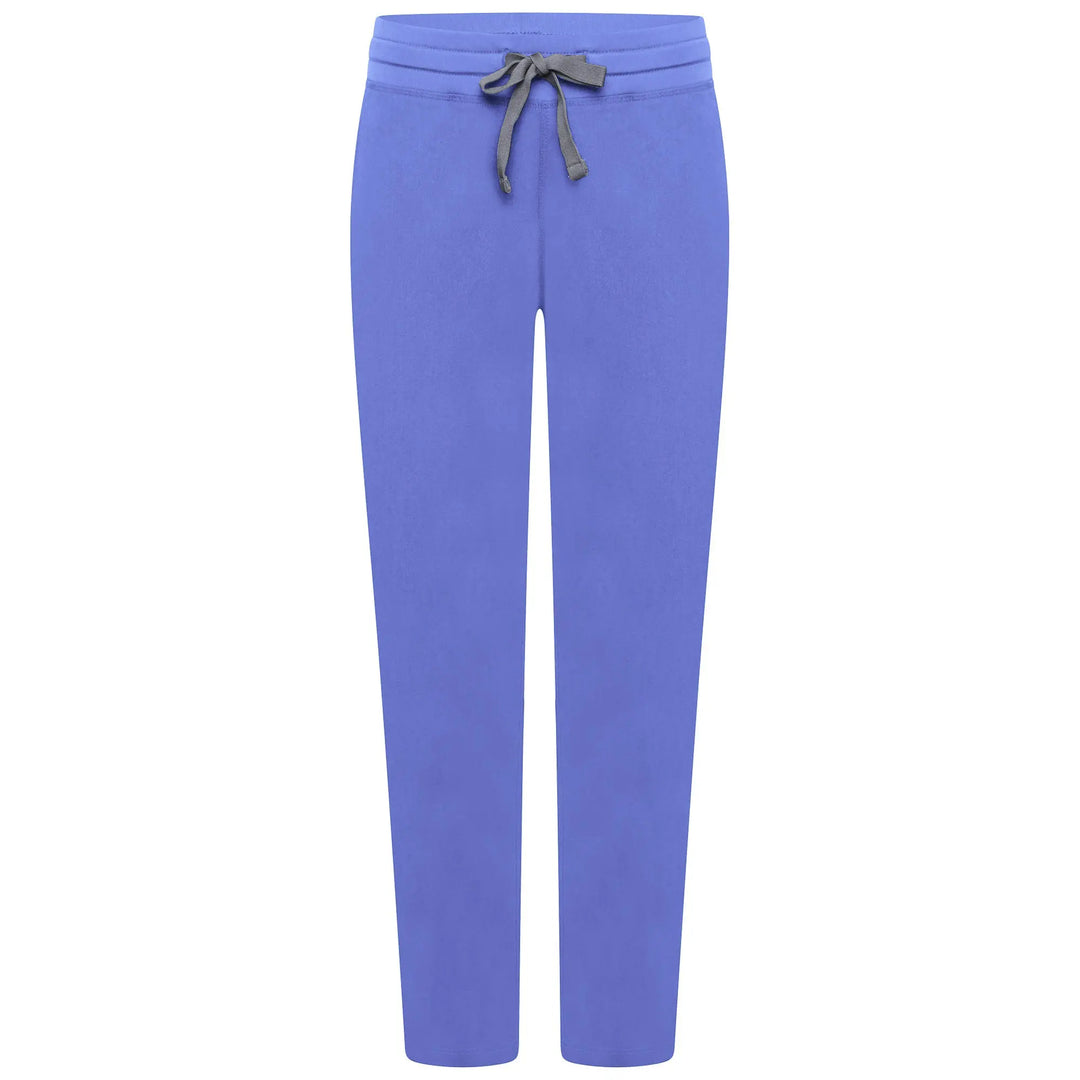 Simki Scrubs Women's Arlo Straight Leg Scrub Trouser Ceil Blue | scrub-supply.com