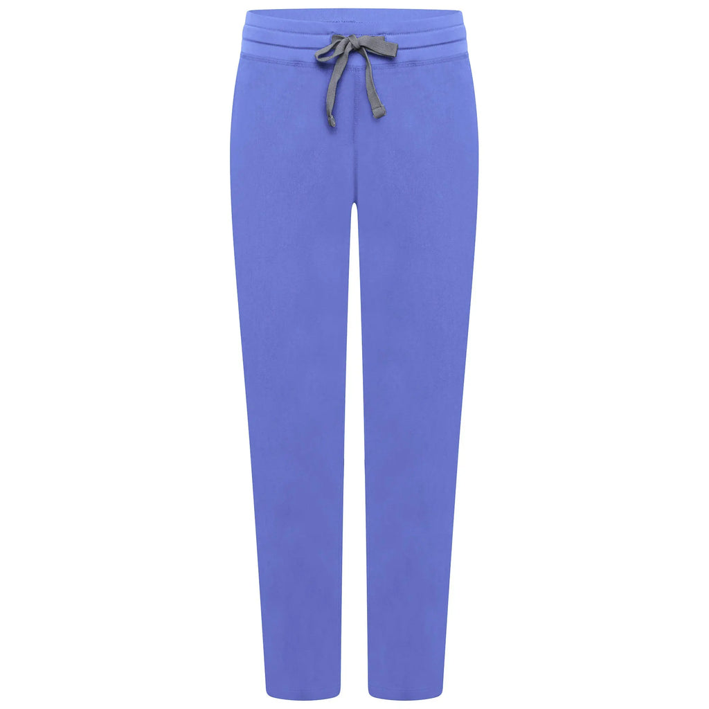 Simki Scrubs Women's Arlo Straight Leg Scrub Trouser Ceil Blue | scrub-supply.com