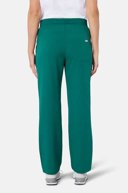Simki Scrubs Women's Arlo Straight Leg Scrub Trouser Hunter Green | scrub-supply.com