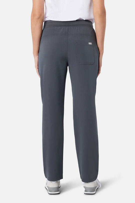 Simki Scrubs Women's Arlo Straight Leg Scrub Trouser Pewter | scrub-supply.com