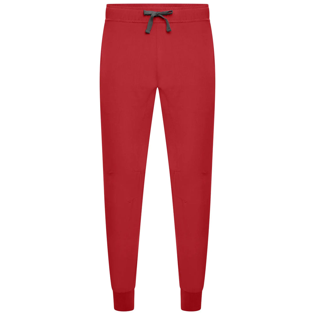 Simki Scrubs Men's Maxwell Scrub Jogger Burgundy | scrub-supply.com