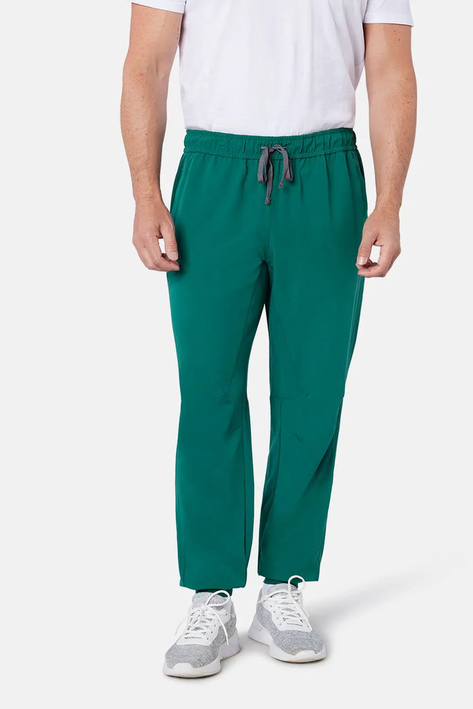 Simki Scrubs Men's Maxwell Scrub Jogger Hunter Green | scrub-supply.com