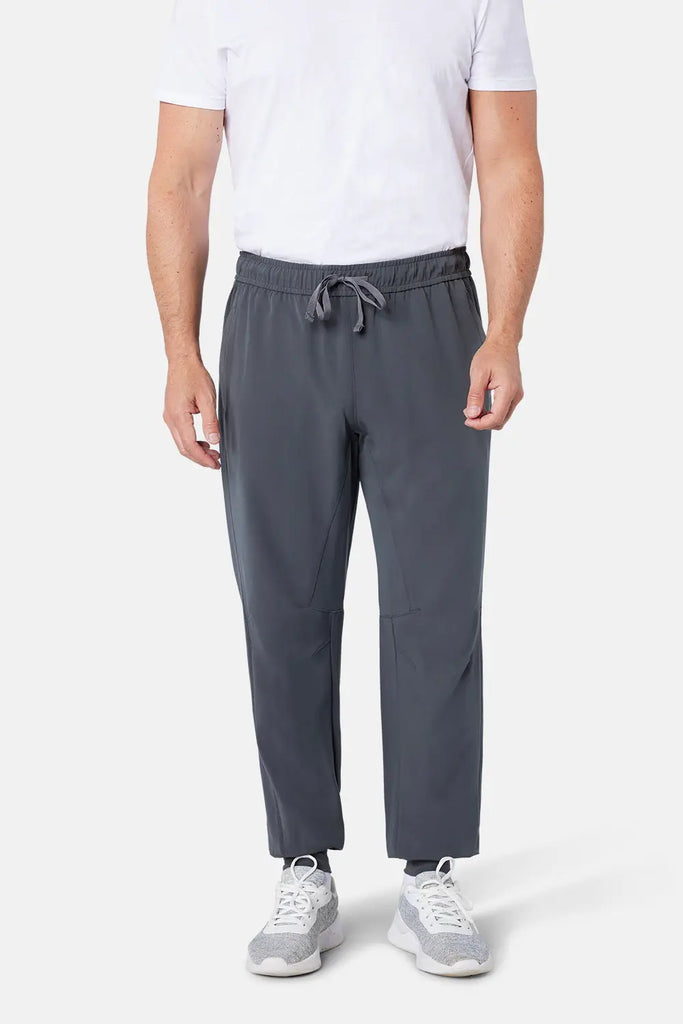 Simki Scrubs Men's Maxwell Scrub Jogger Pewter | scrub-supply.com