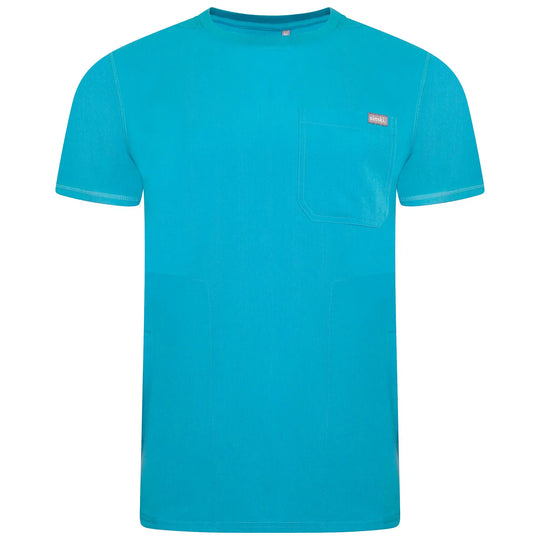 Simki Scrubs Men's Miles Scrub Top Teal | scrub-supply.com