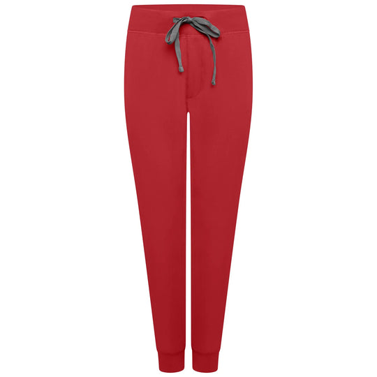 Simki Scrubs Women's Neo Jogger Scrub Trouser Burgundy | scrub-supply.com