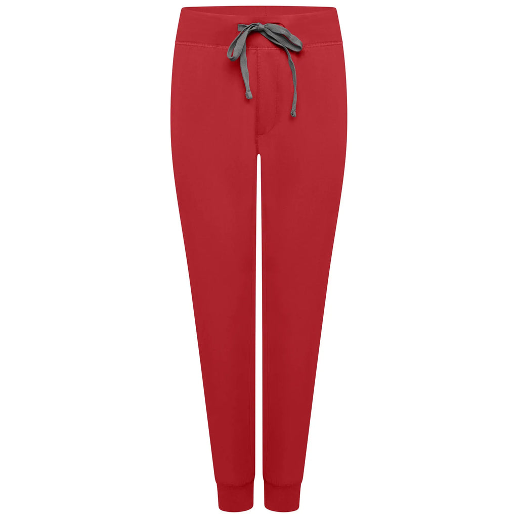 Simki Scrubs Women's Neo Jogger Scrub Trouser Burgundy | scrub-supply.com