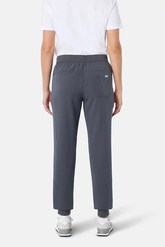 Simki Scrubs Women's Neo Jogger Scrub Trouser Pewter | scrub-supply.com