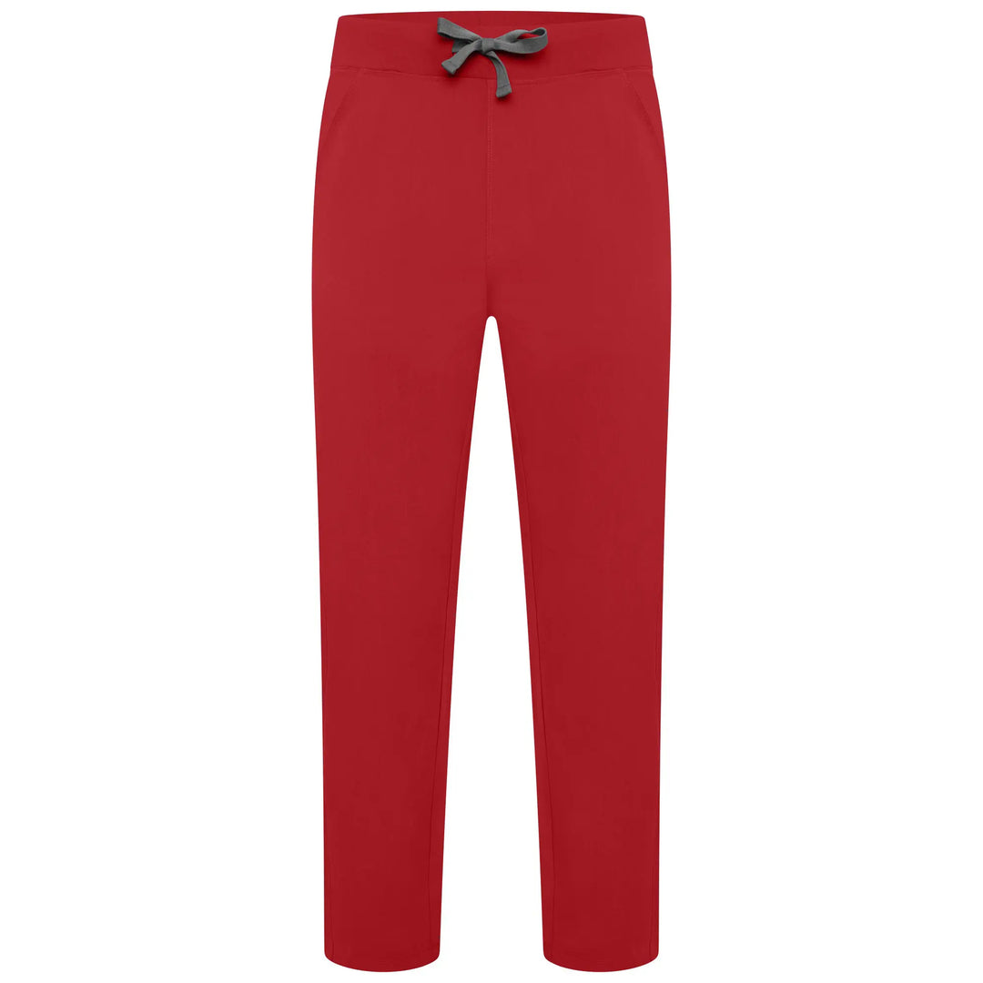 Simki Scrubs Men's Otto Scrub Trouser Burgundy | scrub-supply.com