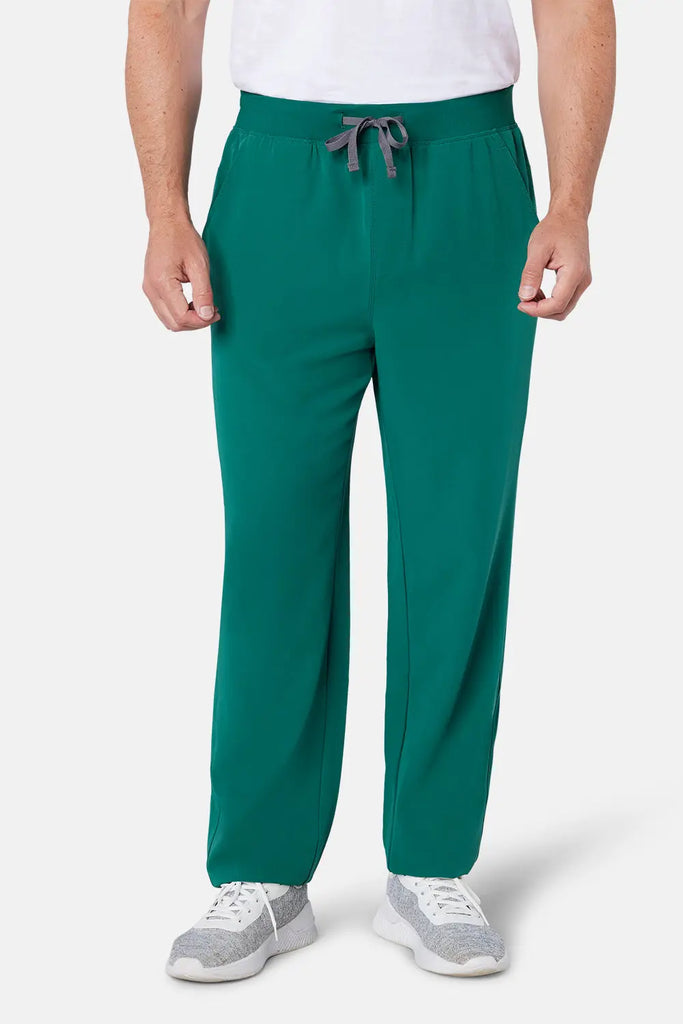 Simki Scrubs Men's Otto Scrub Trouser Hunter Green | scrub-supply.com