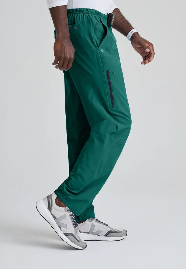 Barco Scrubs Men's Amplify Pant Hunter Green | scrub-supply.com