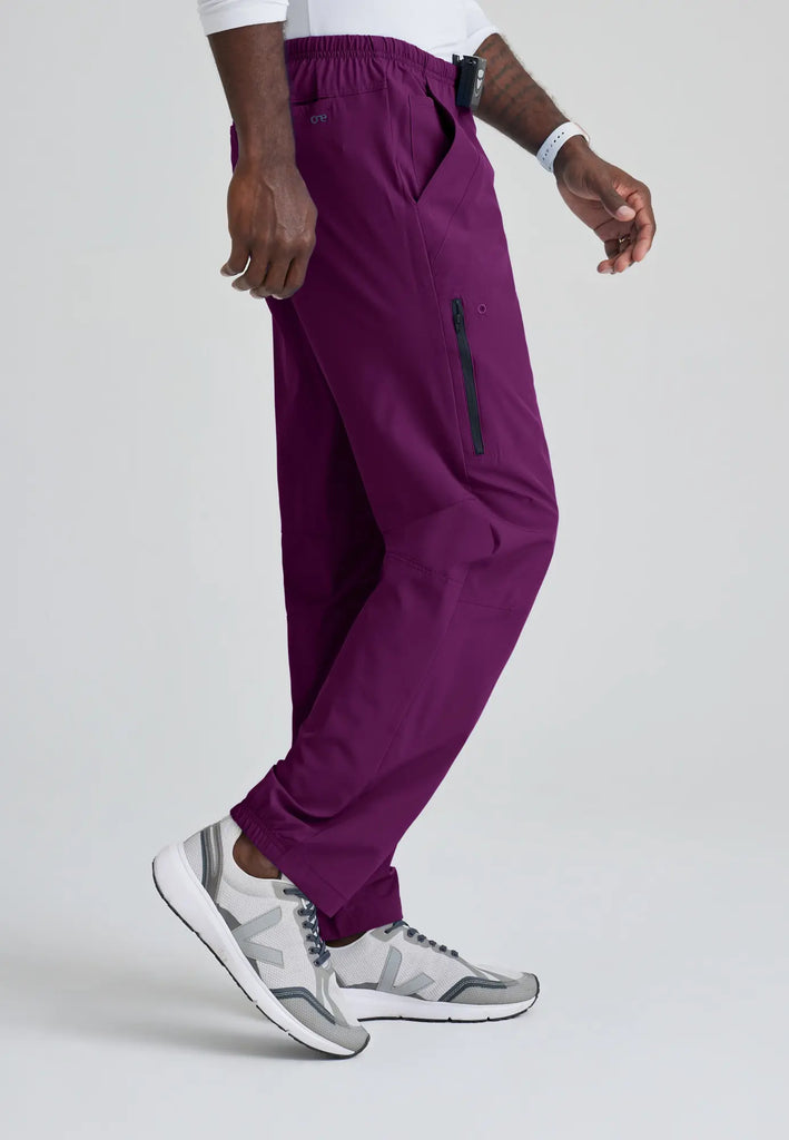 Barco Scrubs Men's Amplify Pant Wine | scrub-supply.com