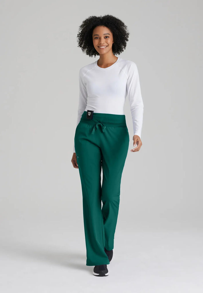 Barco Scrubs Women's Stride Pant Hunter Green | scrub-supply.com