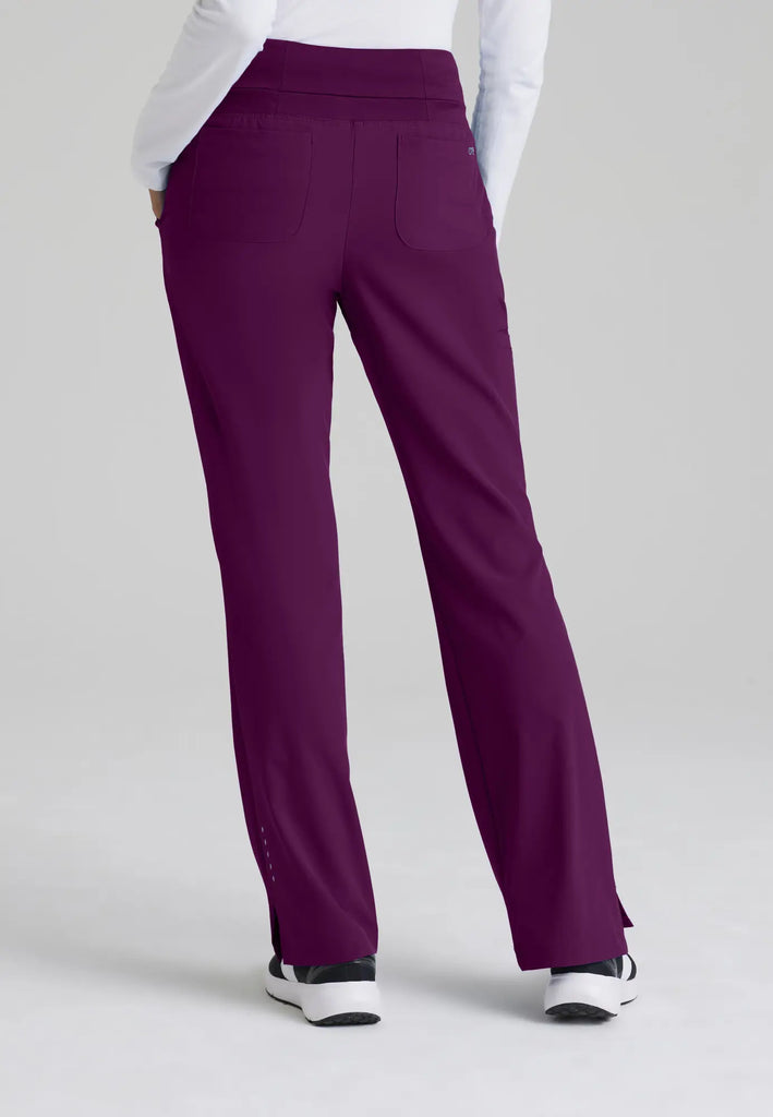 Barco Scrubs Women's Stride Pant Wine | scrub-supply.com